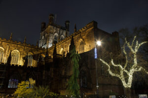 Chester Cathedral lights