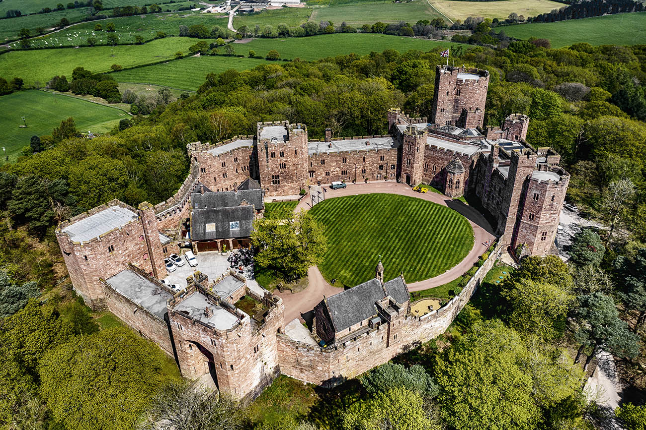 Peckforton aerial
